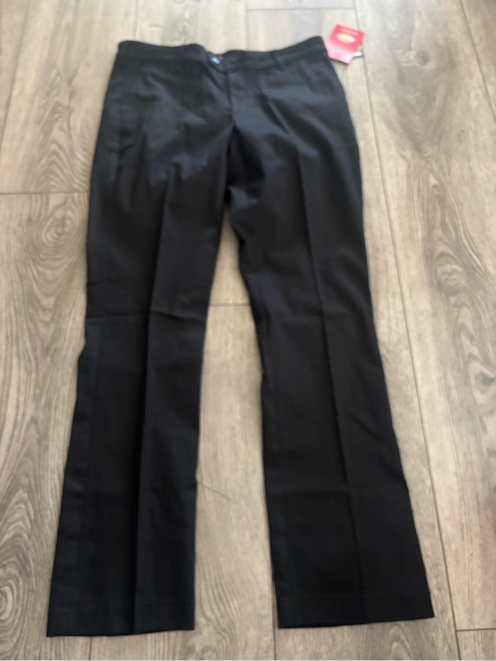 Dickies girls Black stretch twill pants